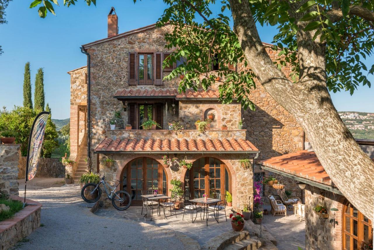 Agriturismo Schiaccia Ghiande Massa Marittima Exterior foto