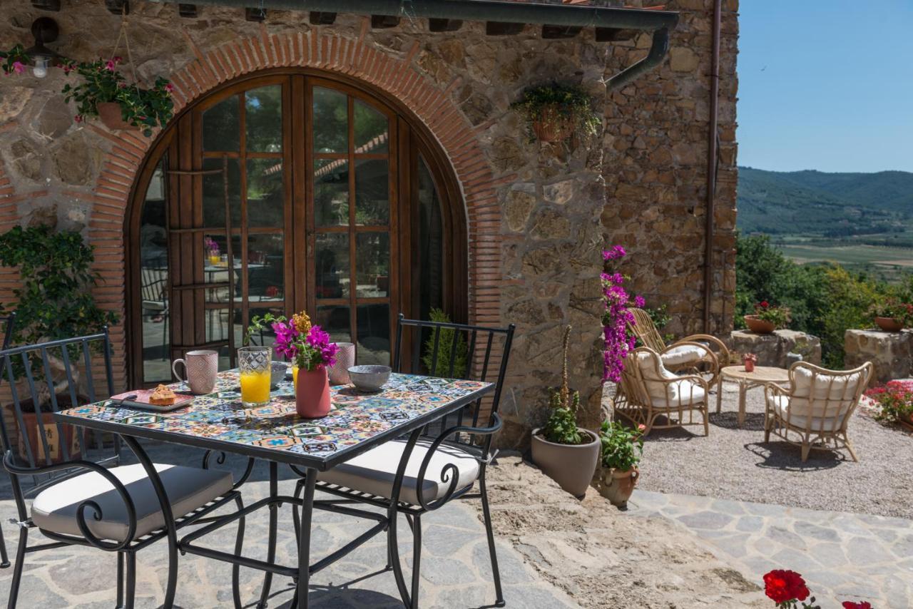 Agriturismo Schiaccia Ghiande Massa Marittima Exterior foto